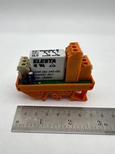 WEIDMULLER 9406221001 RS Elesta SGR 282 24VDC 156925 Relay DIN Mount GERMANY