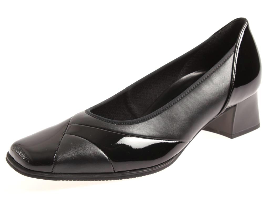 Gabor Women's shoes Pumps Pumps Pumps Leather shoes Patent Leather Black 76.193 d5116b Gabor Women's shoes Pumps Pumps Pumps Leather shoes Patent Leather Black 76.193 d5116b