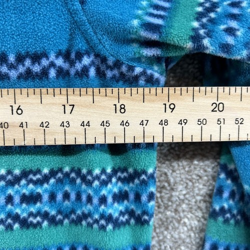 Laura Scott Women’s Jacket Size Small P Blue Green Multicolor Long Sleeve - Picture 7 of 10
