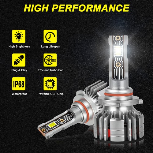 For Honda Pilot 2006-2018 Combo LED Headlight High Low Beam Fog Light Bulbs 8AQC - Picture 3 of 21