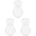  3 pcs Acrylic Coffee Cup Display Rack Saucer Show Stand Water Cup Display