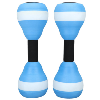 Pool Dumbbells 1 Pair Aquatic Dumbbells EVA Floating Water Dumbbells Aerobic Exe