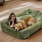 Extra Large Dog Bed, Human Dog Bed for Adult Instead of Foldable Air Mattress.