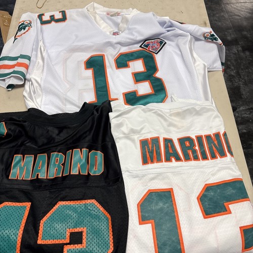 3 Dan Marino Throwback Trikot Mitchell & Ness Vintage Starter, Reebok Gr. 52, 54 XL