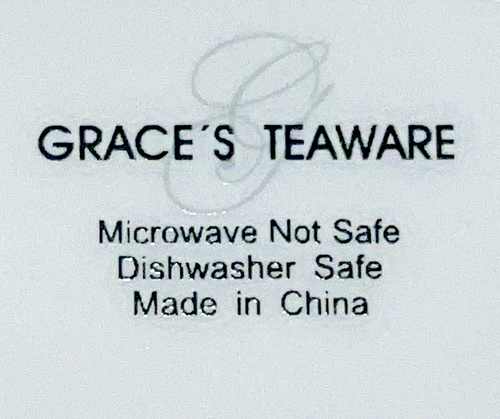 Grace's Teaware Fine Porcelain Pin Dots Pink 10.5" Dinner Plate Set of 3 - Picture 4 of 4