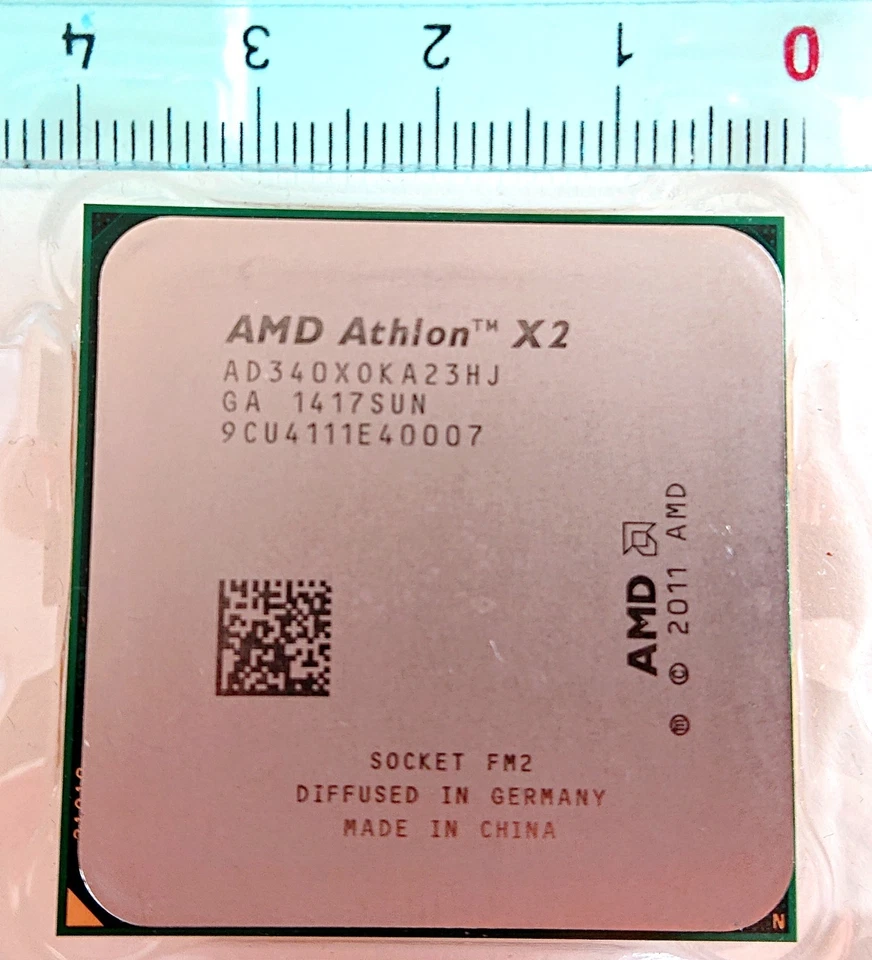 CPU AMD Athlon X2 340 - Socket FM2 (3.2 GHz x2 - boost 3.6) - Processore 65 watt - Immagine 2 di 4