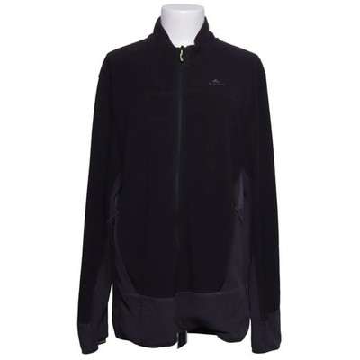 Quechua, Fleecejacke, Damen, Größe: S/M, Schwarz/Grau, Einfarbig, Fleece #CDg
