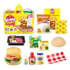 Slime Mart Small Basket Burger Pretend Play Food Themed DIY