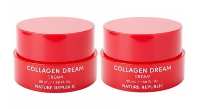 Nature Republic Collagen Dream Cream Elasticity Moisturizing 1+1 (50ml*2)