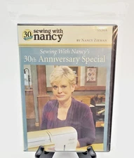 Sewing with Nancy “30th Anniversary Special” Instructional DVD Nancy Zieman NEW