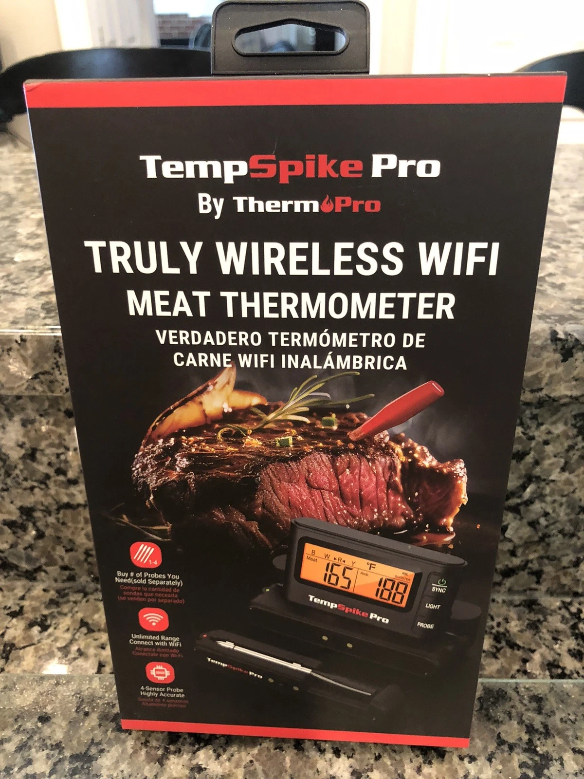 ThermoPro Temp Spike Pro TP980W Meat Thermometer - Thumbnail 3