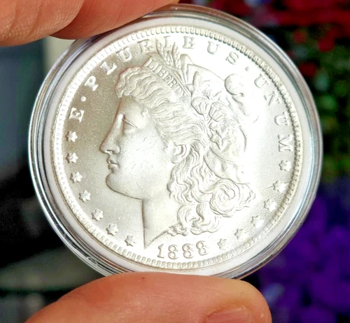 1888-O Morgan Silver Dollar (Uncirculated).  Brilliant ? (You Be The Judge!)