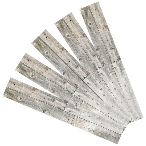 5 Pcs Wood Grain Floor Stickers Bathroom Tile Peel and Peel-and-stick - Picture 12 of 12
