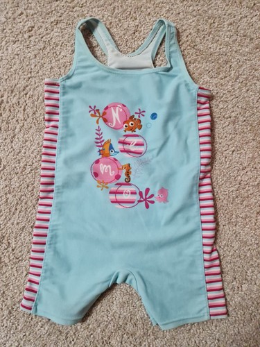 Badeanzug mit Bein von H&M, Gr. 74/80 - Bild 1 von 2