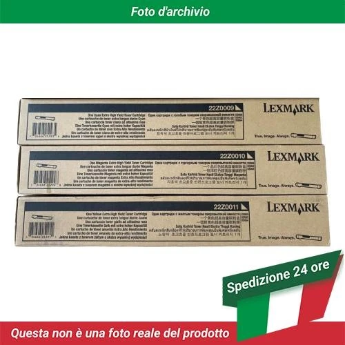 Lexmark XS955dhe Toner CMY