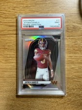 2024 Panini Prizm - Rookie Variations Jayden Daniels #17 Silver Prizm (RC)