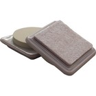 Do it 3 In. Square Mover's Pads,(4-Pack) 227677 SIM Supply, Inc. 227677 3 In.