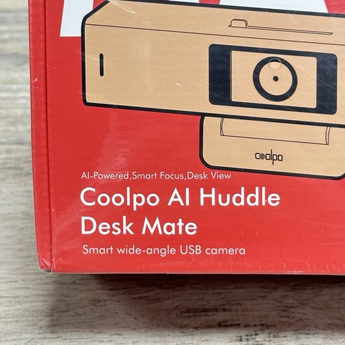 CoolPo AI Huddle Desk Mate 2K All-In-One Video Conference Webcam New Sealed - Picture 2 of 5