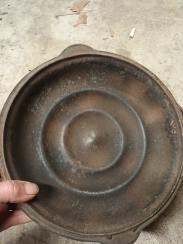 Mi-Pet Cast Iron Chicken Fryer Deep Skillet w/ Lid Western Foundry Co. Chicago - Picture 5 of 5