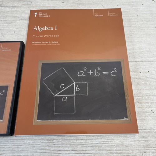 Great Courses Algebra 1 High School Mathematics DVD & Workbook - Imagen 3 de 7
