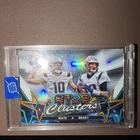 Drake Maye Tom Brady Star Clusters Holo Rare New England Patriots QB