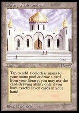 MTG English Library of Alexandria Light Play Normal Arabian Nights