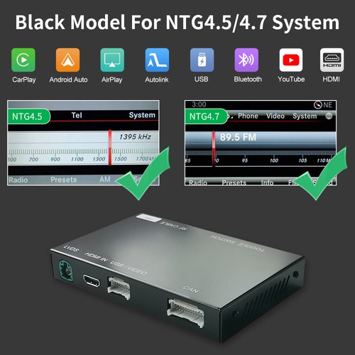Kit automático inalámbrico Carplay Android NTG4.5 para Benz SLK R172 con NTG4.5/4.7 IOS - Imagen 5 de 10