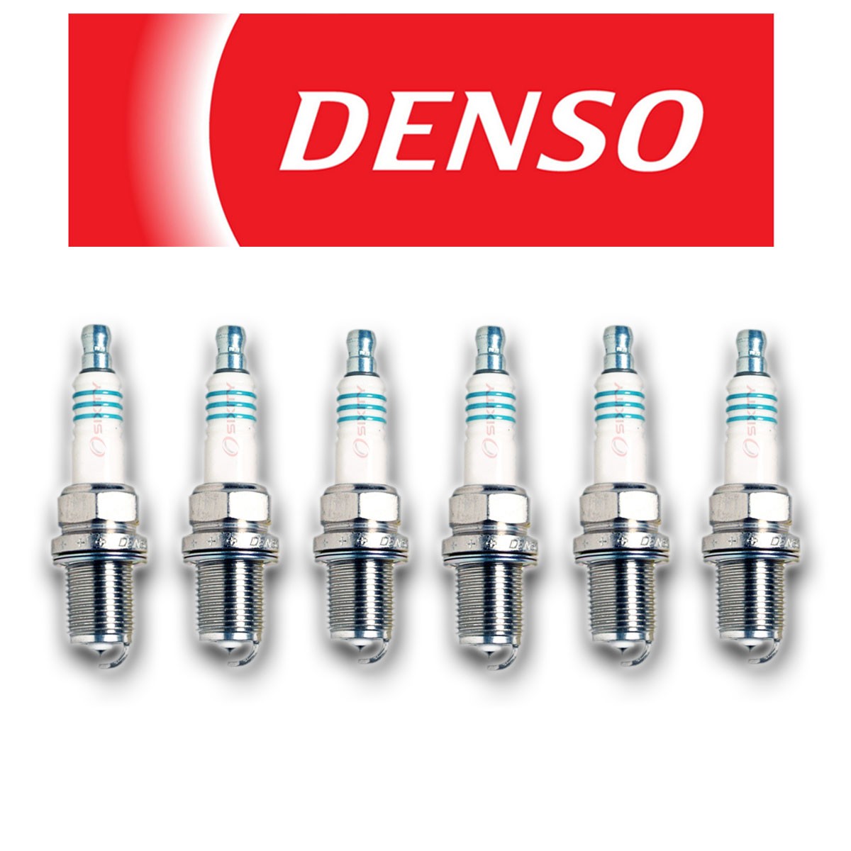 Genuine Denso IRIDIUM POWER IK20 Spark Plugs 6-PCS 5304 Turbo