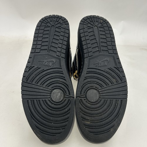 Nike Air Jordan 1 Retro High OG “Black Metallic Gold” 555088-032 Men's 10 Worn - Picture 7 of 8