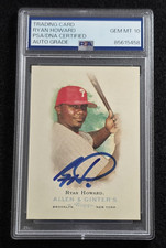 2006 RYAN HOWARD Signed Topps Allen & Ginter-PHILADELPHIA PHILLIES-PSA 10 Auto