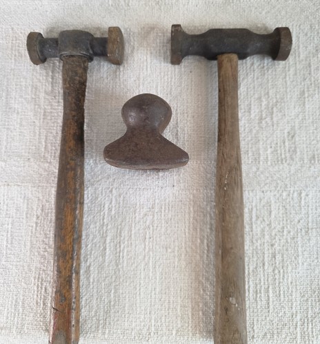 Auto Body Tools, Vintage Dolly-Dent Anvil and 2 Hammers Cars Mechanic Automobile - Bild 3 von 19