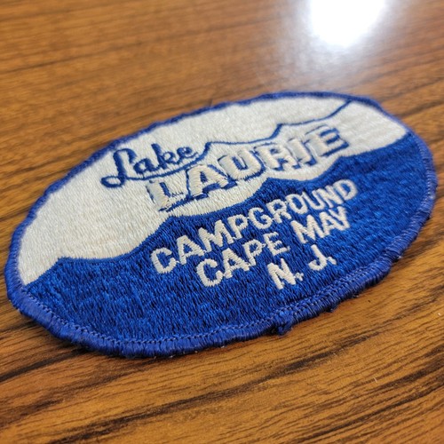 Lake Laurie Campground Cape May New Jersey USA Iron On Patch RARE! - Picture 2 of 5