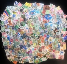 KILOWARE Stamps Off Paper Premium Worldwide Unchecked 1oz Mixture FREE SHIPPING