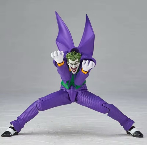 Revoltech Amazing Yamaguchi #021 DC The Joker Figure brand New In box - Picture 3 of 5