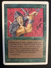 English - MTG Red Elemental Blast - HP -  Unlimited Edition