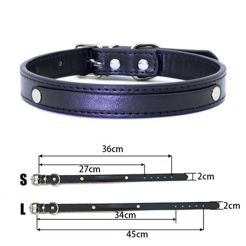 Adjustable PU Leather BDSM Collar Punk Goth Choker Necklace Custom Name Letters - Picture 9 of 13
