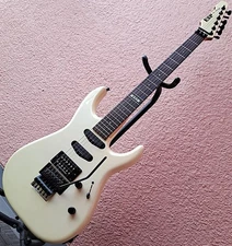 ESP the Mirage White Made in Japan 1988 Electric Guitar Used From Japan