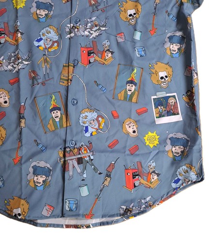 RSVLTS Kunuflex Home Alone Harry Marv Sticky Bandits AOP Größe M Kurzarm Neu mit Etikett - Bild 7 von 21
