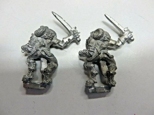 Warhammer Beasts Chaos Beastmen oop 80s marauder rare brayherd army lot 2 - Imagen 2 de 3