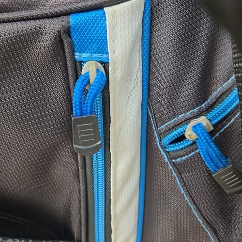 Callaway Strata Blue Golf Stand Carry Sunday Bag 7 Way Divider 6 Pocket No Cover - Picture 19 of 24