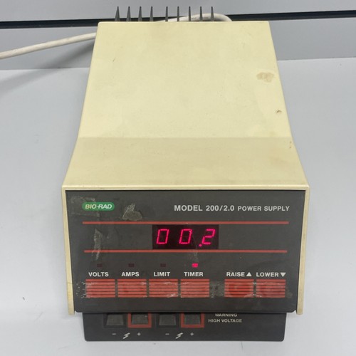 BIO-RAD Model 200/2.0 Power Supply Powers On Otherwise UnTested - Picture 8 of 12
