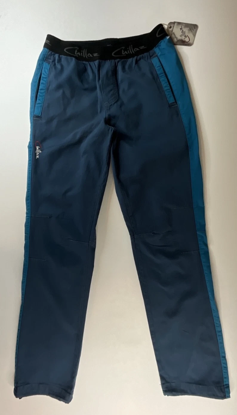 Chillaz Magic Wood Pant M Blue 0122 Dark Blue Climbing Hiking Pants NWT