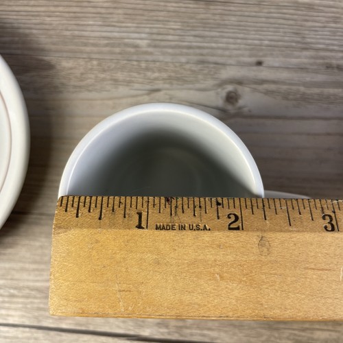Arabia Finland? Demitasse Cappuccino Set of 6 Cups and Saucers Unmarked Vintage - Picture 10 of 11