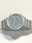 SEIKO RARE VINTAGE AUTO CHRONOGRAPH, 6139-7070, BLUE, ORIGINAL, VERY GOOD