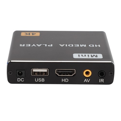 Mini 4K HD Media Player HD Multimedia Interface AV USB Storage Card IR Inter NEW - Afbeelding 11 van 18