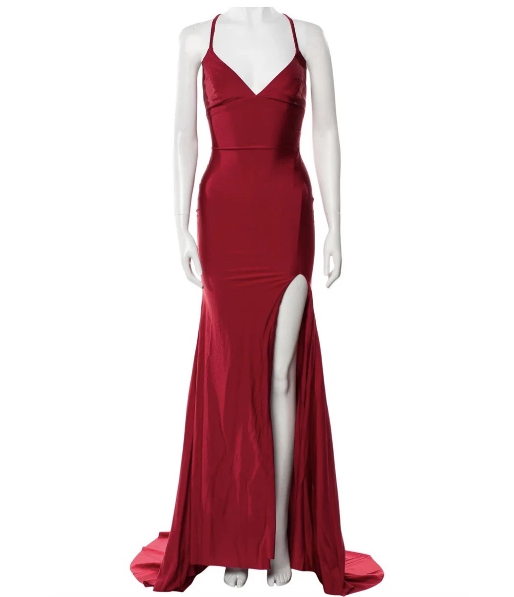 portia and scarlett midi dress Portia And Scarlett 22058 Prom Fitted Long Dress