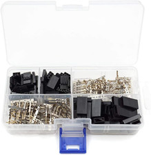 30 Sets Servo Plug Male Female Connector Crimp Pin Kit Compatible Futaba for Hit