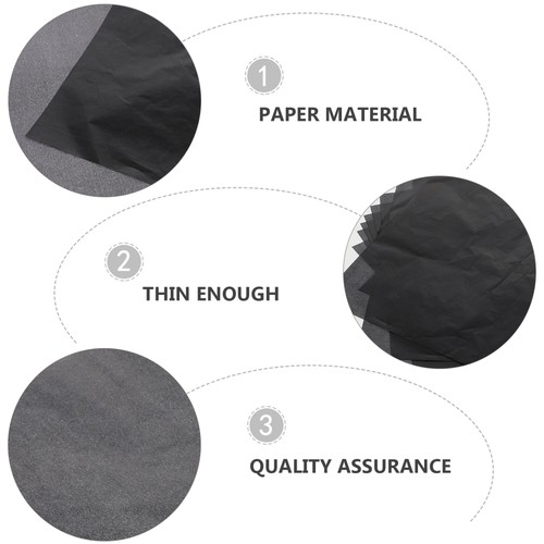 25 Sheets Kohlenstoff Büro Graphitpapier Kohlepapier Zum Durchzeichnen - Afbeelding 11 van 12