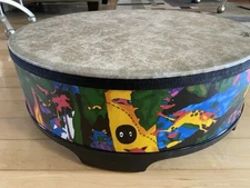 Remo 22 inch gathering drum W/mallet kids series X/condition P.U. Or Ship