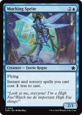 Mocking Sprite (0159) [FDN - 159] Common NM Foundations